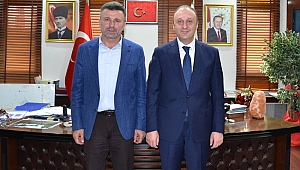 Kara Yolları Birinci Bölge Müdür’ü Çolak’tan, Başkan Özen’e Ziyaret 