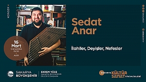Kültür sanat etkinlikleri Sedat Anar konseriyle devam edecek 