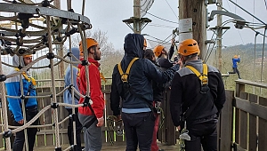 Macera Park’ta aktif öğrenme eğitimi aldılar 