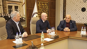  Makedonya Novaci Şehri Heyetinden SATSO'ya Ziyaret 