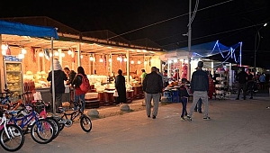 RAMAZAN ÇARŞISI İÇİN DÜKKANLAR KİRAYA ÇIKTI 