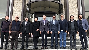 SATSO Yönetiminden İMO ile Trabzonlular Kültür ve Dayanışma Derneği’ne Ziyaret 