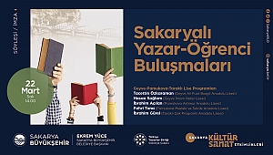 Yazar-öğrenci buluşmaları Pamukova, Geyve ve Taraklı’da 