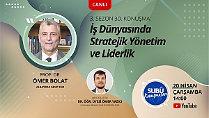 Albayrak Grubu CEO’su Bolat SUBÜ Konuşmaları’nda 