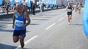 Büyükşehir'in sporcusu İstanbul Maratonu'nda ipi göğüsledi 