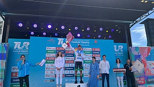 Cumhurbaşkanlığı Bisiklet Turu’ndan Büyükşehirli sporcuya ödül 