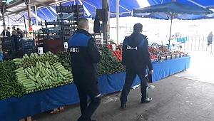 Sapanca Belediyesi Zabıta Ekipleri Etiket Denetiminde 