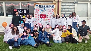 SUBÜ’lü sağlıkçılar 23 Nisan’ı çocuklarla geçirdi 