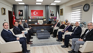 Vali Kaldırım dan İl Milli Eğitim Müdürlüğüne Ziyaret 