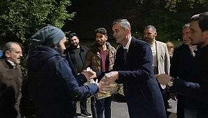 Vize haftasındaki öğrencilere Dikbayır'dan ikram 