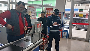 Zincir market ve fırınlara idari işlem uygulandı 