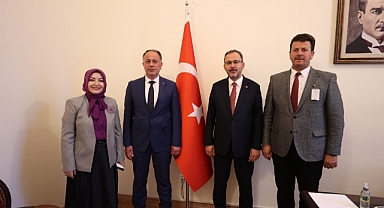 Bilal Soykan Bakan Kasapoğlu ile görüştü 