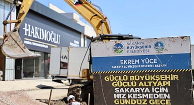 Büyükşehir güçlü altyapı ağını Serdivan’da genişletiyor 