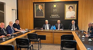 Demir ve Çolak, İYİ Parti İl Başkanlığını ziyaret etti 
