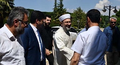 Diyanet İşleri Başkanı Ali Erbaş SAÜ'yü Ziyaret Etti 