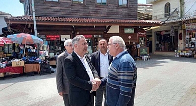 İYİ Parti Adapazarı Teşkilatı Çarşı merkezinde 