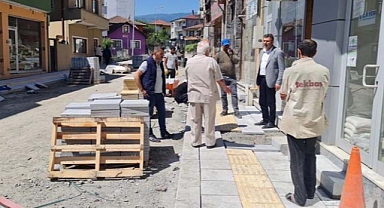 Kayacan Caddesi’nde Yenileme Çalışmaları Devam Ediyor 
