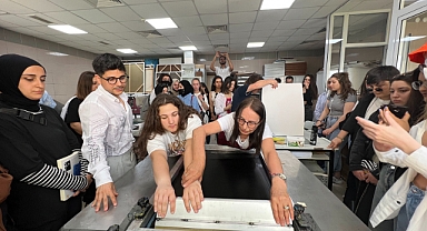 Öğrendiklerini teknik geziyle pekiştirdiler 