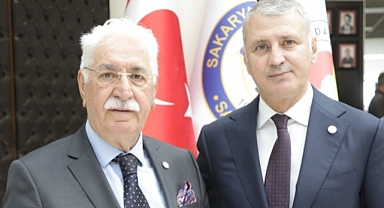 Sakarya Protokolü ve İş Dünyası SATSO Bayramlaşma Töreni'nde bir araya geldi