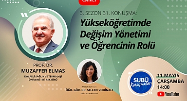 SUBÜ Konuşmaları’nda Yükseköğretimde değişim yönetimi konuşulacak