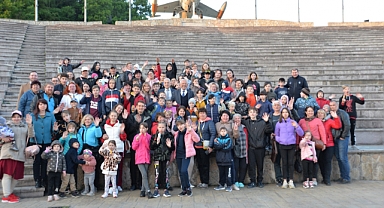 UKRAYNALI YETİMLER MİSAFİR EDİLDİ 