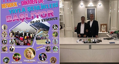 112’NCİ DİKMEN YAYLA ŞENLİKLERİNE DAVET 