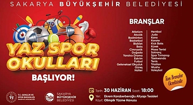 28 farklı branşta spor eğitimi 