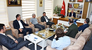 BAŞKAN FEVZİ KILIÇ ERENLERSPOR’U MİSAFİR ETTİ 