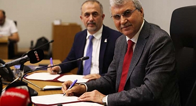 Başkan Yüce imzayı attı 