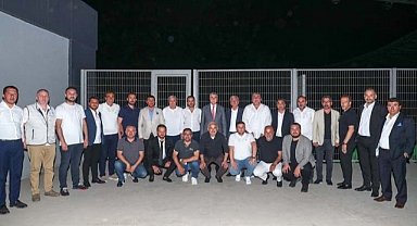 Başkan Yüce, Sakaryaspor yönetimi ile buluştu 