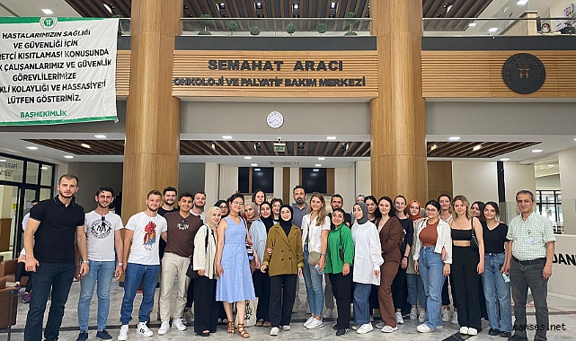 Geleceğin fizyoterapistleri teknik gezideydi