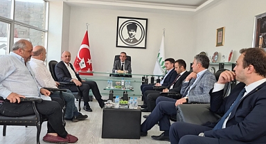 İYİ Parti heyeti SASİAD’ta..