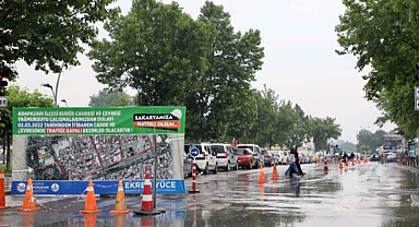 Kudüs Caddesi’nde çalışmalar haftasonu da devam ediyor 