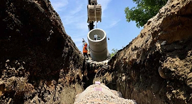 Kudüs Caddesi’ndeki altyapı çalışmaları aralıksız sürüyor 