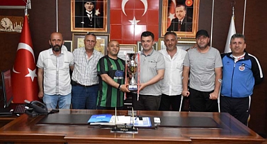 “Sakarya Akgün Ampute Futbol Takımı’ndan Başkan İshak Sarı’ya Ziyaret” 