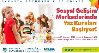 SGM'lerde yaz kursları başlıyor 