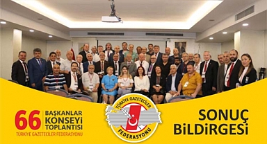 TGF BAŞKANLAR KONSEYİ’İNDEN ‘’BİRLİK’’ ÇAĞRISI 