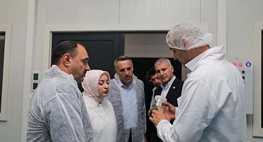 Vali Kaldırım ve İl Protokolü SATSO Doku Kültürü Laboratuvarını İnceledi 