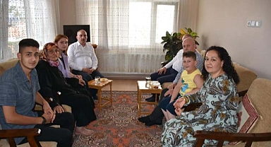 BAŞKAN FEVZİ KILIÇ'TAN BAYRAM ZİYARETLERİ 