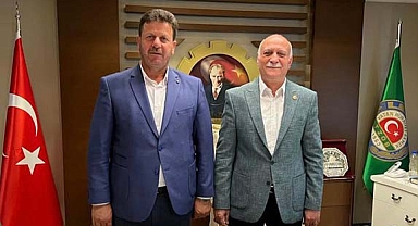 Başkan Soykan’dan Şemsi Bayraktar’a ziyaret 