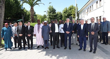 Başkan Yüce, Nijerya heyetini konuk etti: 