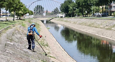 Çark Deresi çevresinde bayram temizliği 