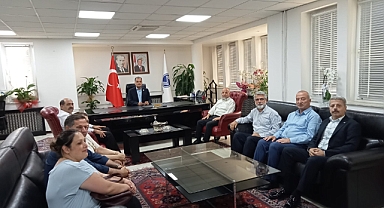 Gelecek Partisi Heyetinden Rektör Hamza Al'a Hayırlı Olsun Ziyareti 