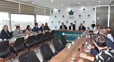 Gelecek Sakarya Başkanlık Kurulu Toplantısını Davutoğlu Başkanlığında Yaptı 