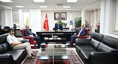 Hendek Belediye Başkanından SAÜ Rektörüne Ziyaret 