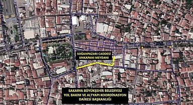 Soğanpazarı Caddesi hafta sonu yeni yüzüne kavuşacak 
