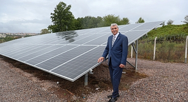 Başkan Yüce, “Güneşten üreteceğimiz enerji sayesinde maliyetleri düşüreceğiz” 