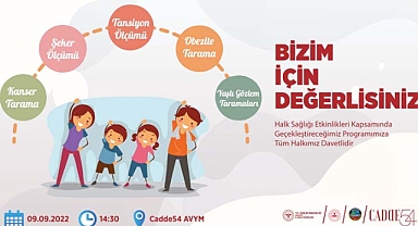 Serdivan’da Halk Sağlığının Önemi Vurgulanacak 