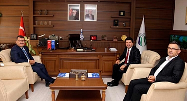 TÜBİTAK Başkanı Mandaldan SUBÜye ziyaret 