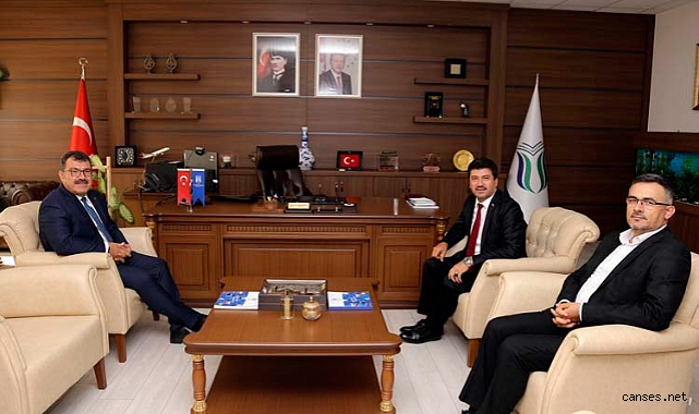 TÜBİTAK Başkanı Mandaldan SUBÜye ziyaret